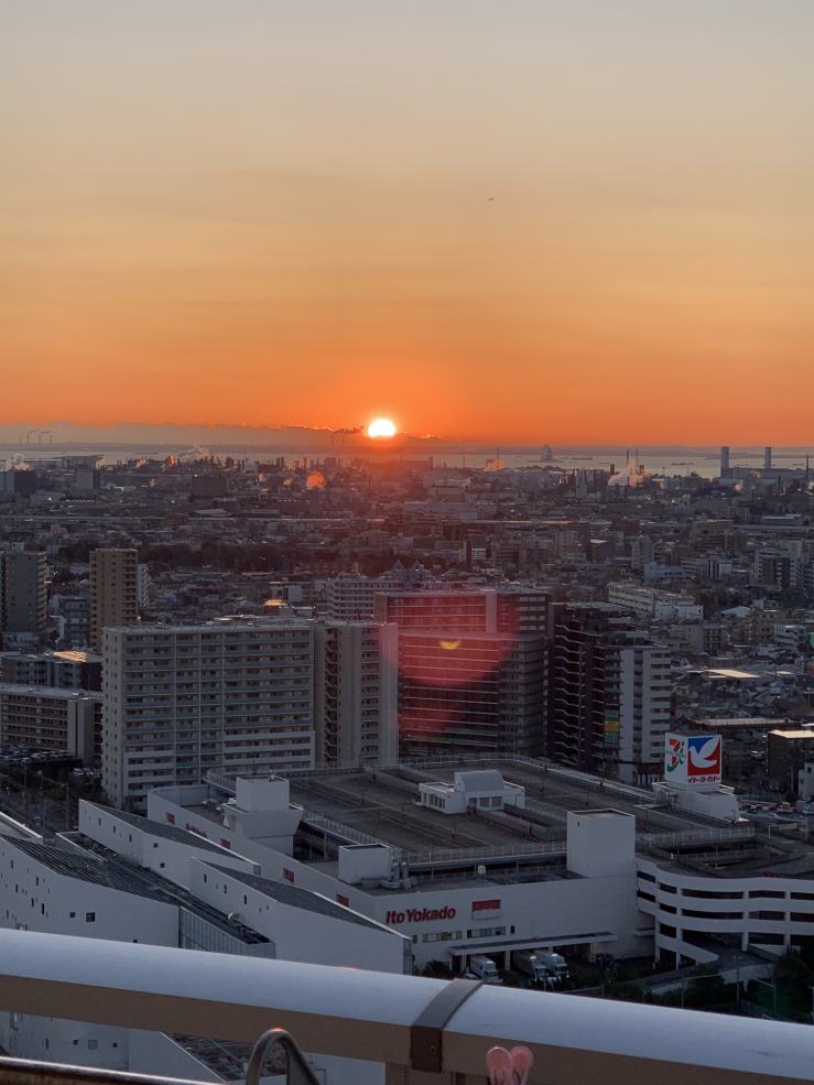 バルコニーからの眺望（