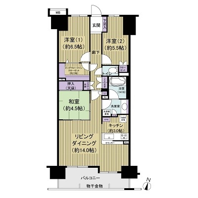 ●１０階部分●南向き●眺望日当良好