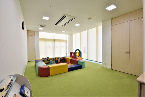 共用部分のキッズスペースも利用可能です。