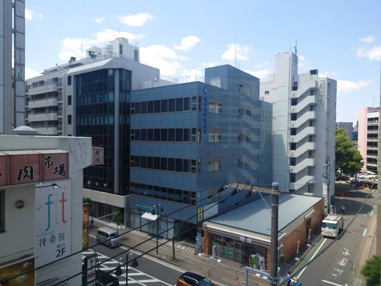 【住戸からの眺望写真】5階部分からの眺望です。家事やテレワークの合間に景色を眺めながら、気軽にリフレッシュできそうです。※眺望は将来に渡って保証するものではありません。