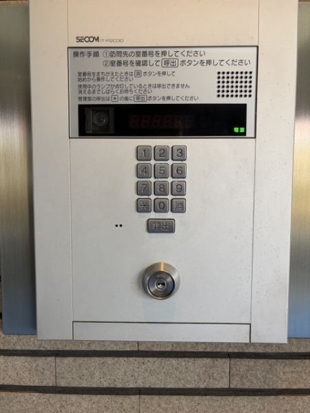 TVモニター付きオートロック