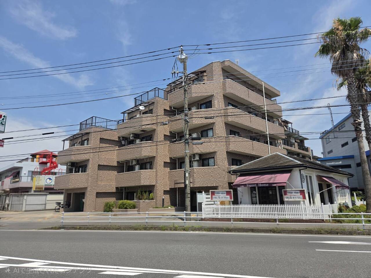 【現地外観写真】東急田園都市線「つきみ野」駅まで徒歩3分と、通勤・通学にも便利な立地です。「渋谷」駅へのダイレクトアクセスが叶います。