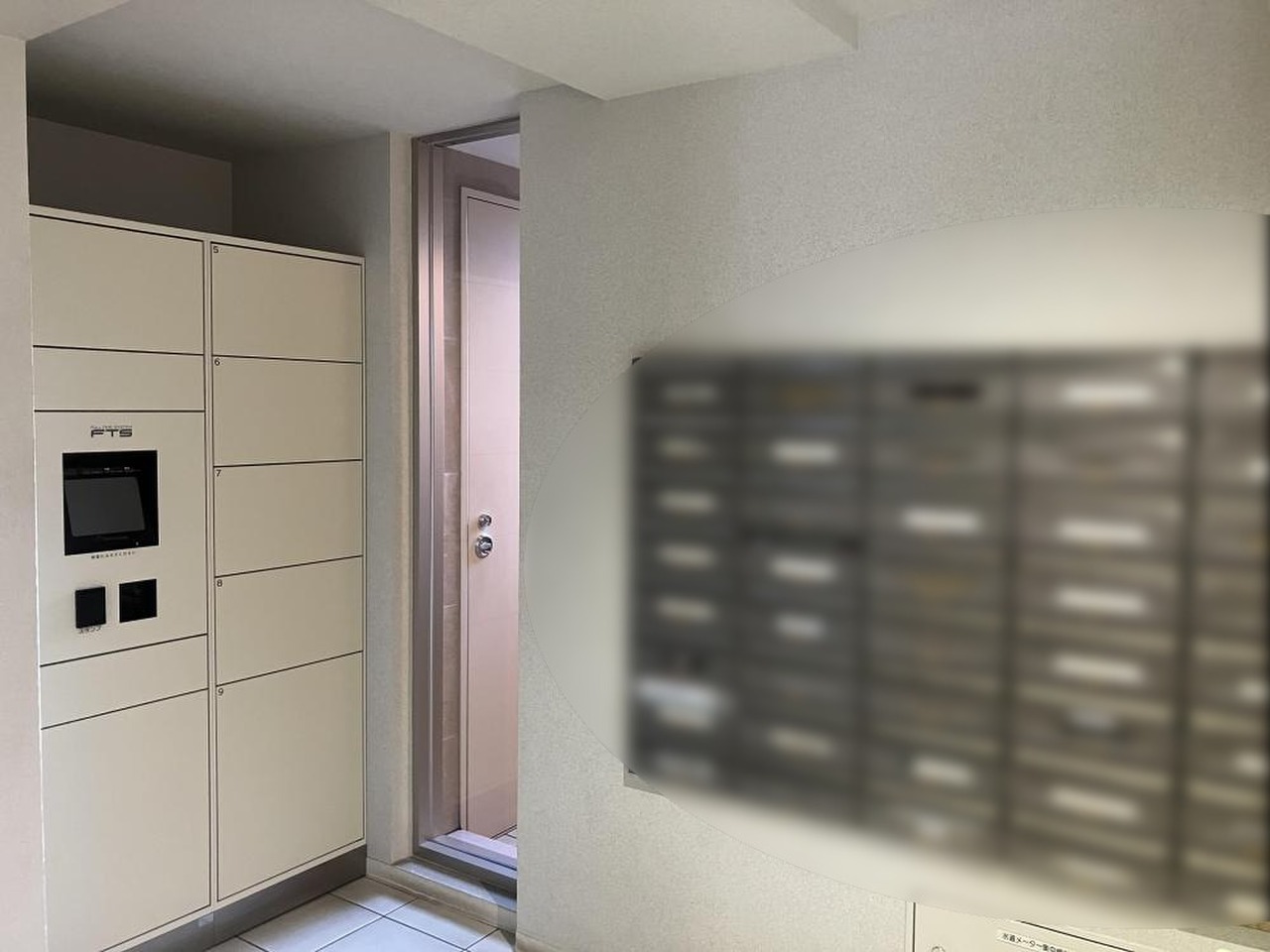 集合郵便受けと不在時に荷物の受け取り可能な宅配ボックス