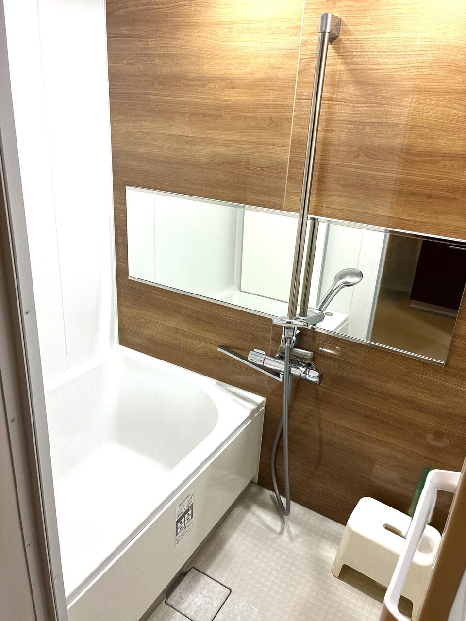 浴室も2024年7月に交換しています