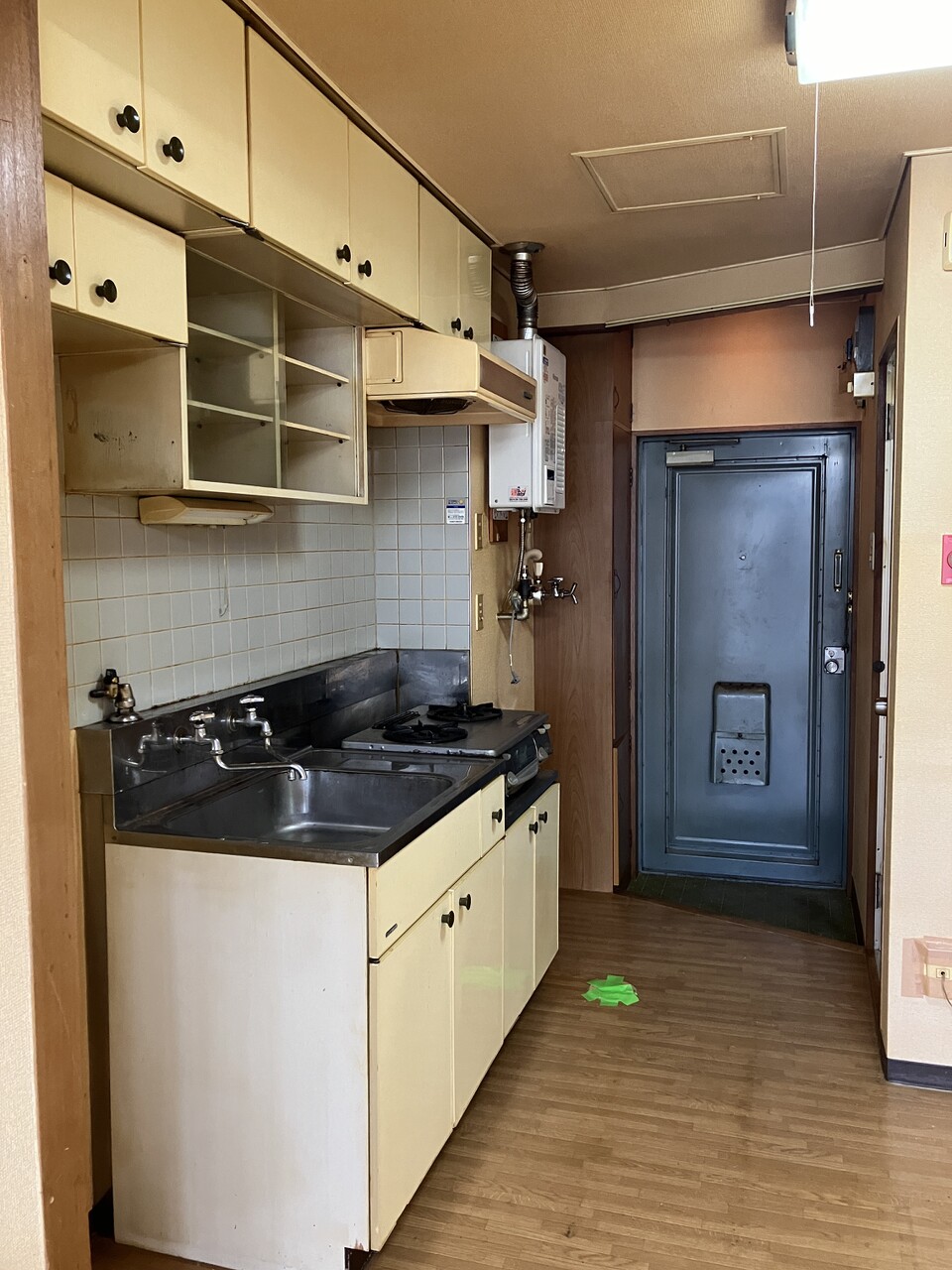 収納豊富なキッチンです