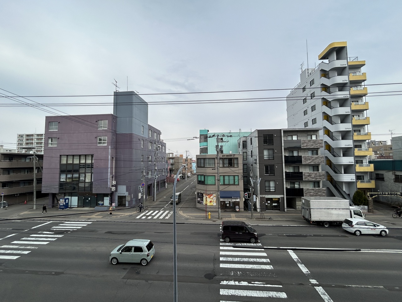 住戸東側からの眺望です。