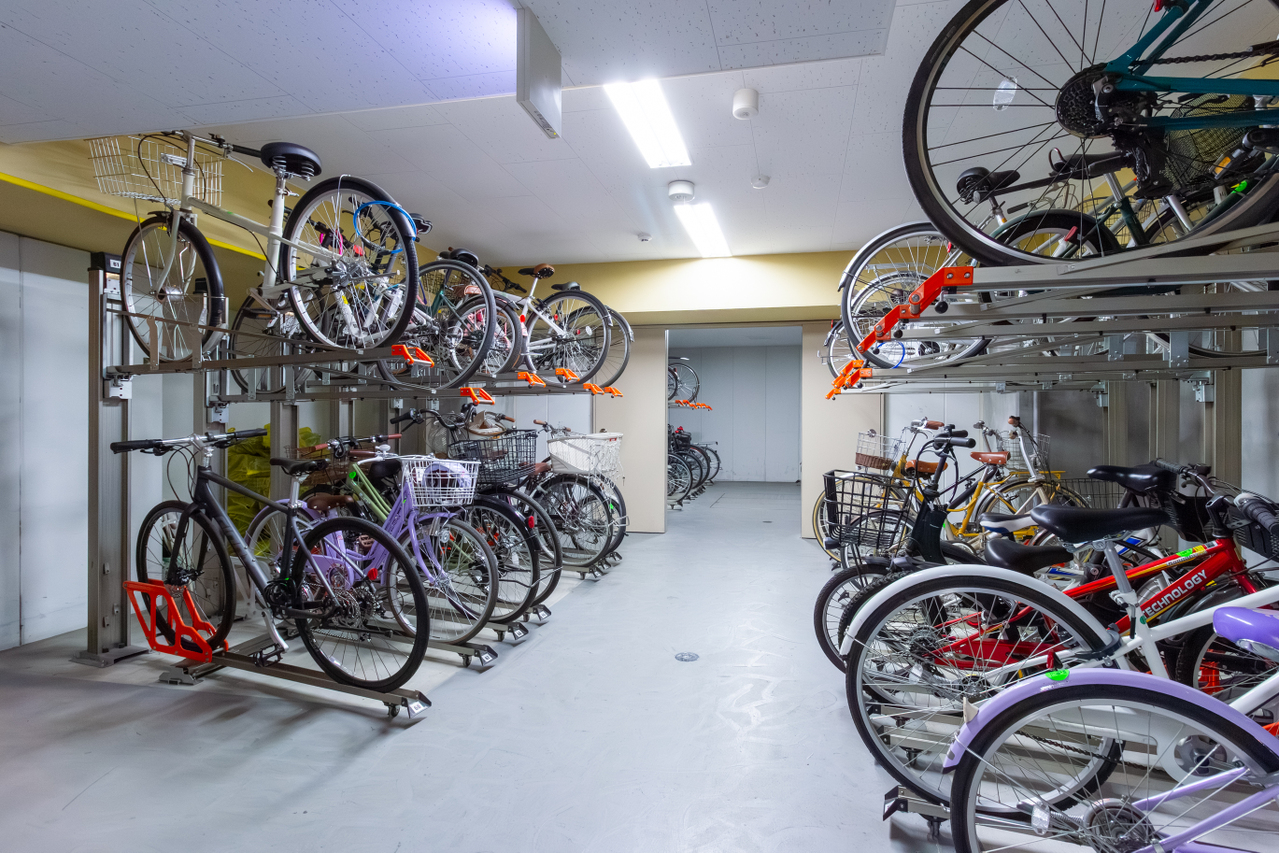 屋内駐輪場