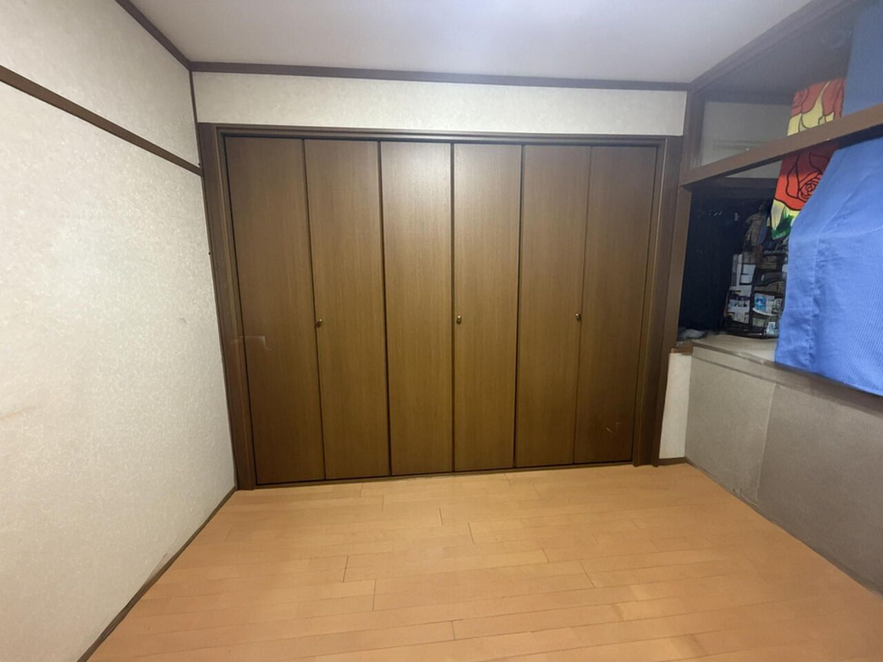 洋室はご家族の衣類をたっぷり収納できるクローゼット付きです。※CGで一部家具消し加工しています。