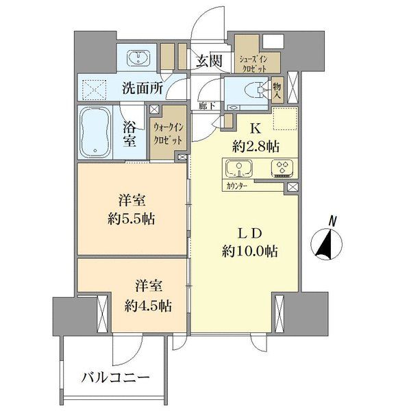 間取図(平面図)