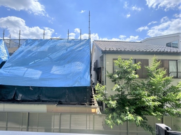 リビングダイニングキッチンからの眺望