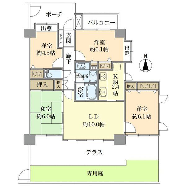 間取図(平面図)