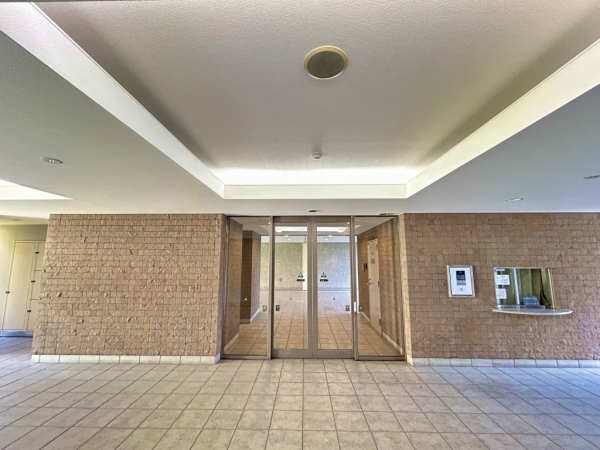 オートロック付エントランス