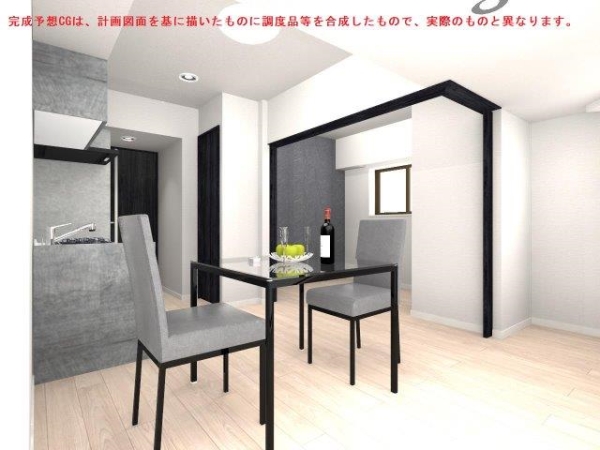 リビング完成予想CG画像