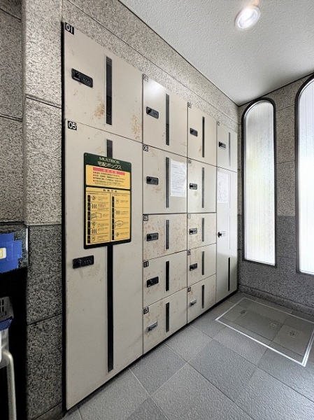 留守時も便利な宅配ボックス設置