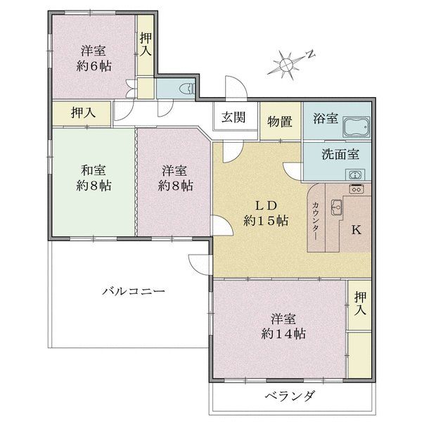 間取図(平面図)
