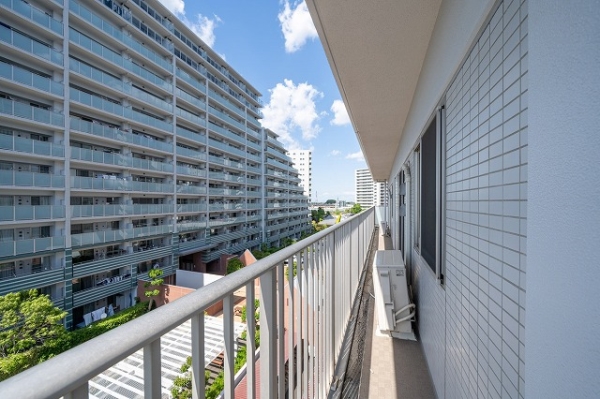 サービスバルコニー付住戸