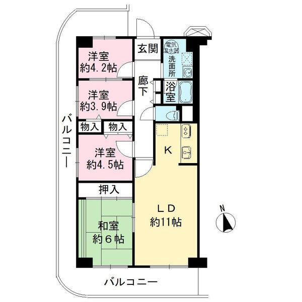 間取図(平面図)