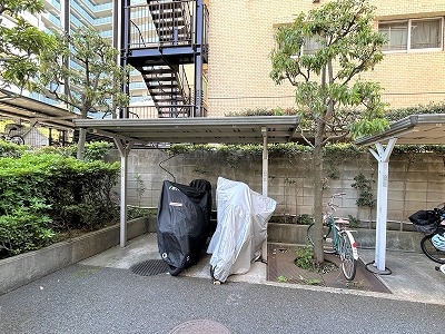バイク置場