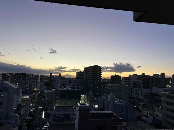 眺望（夕方）
