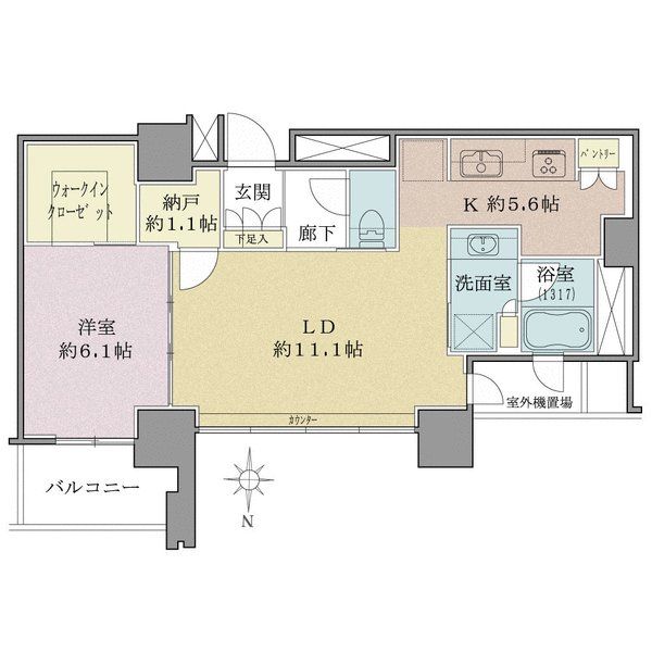 間取図(平面図)