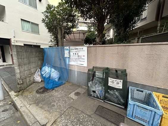 ゴミ置き場です