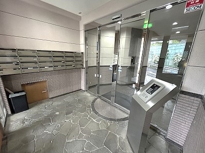 オートロックの為セキュリティが高く安心です。