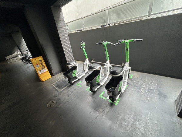 敷地内レンタルサイクル