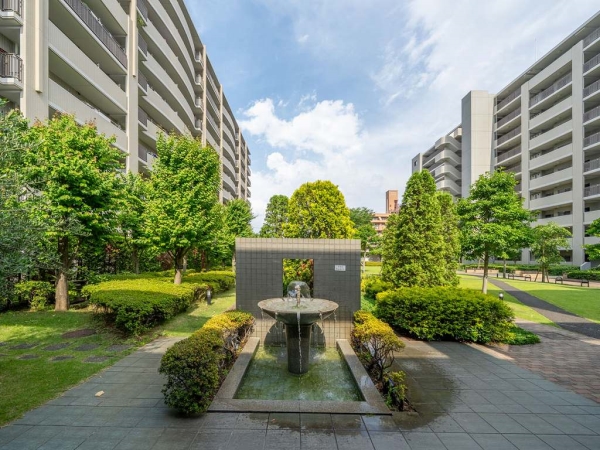 緑豊かな共用部分