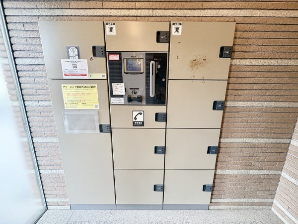 不在時でも便利な宅配ボックス有