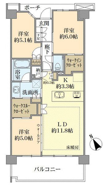 間取図(平面図)