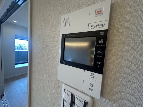モニター付きインターホン＆モニター付きオートロック