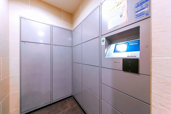 不在時の荷物受け取りに便利な宅配ボックス