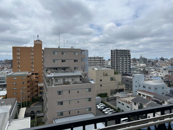 北西方向の眺望です。