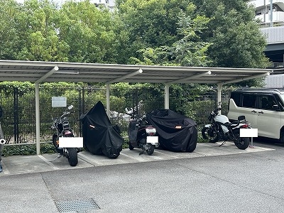 バイク置場