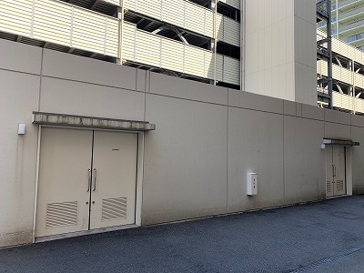 敷地内ゴミ置き場