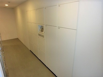 不在時も便利な宅配ボックスです