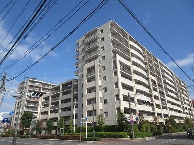 総戸数205戸のシンボル的な大規模マンション