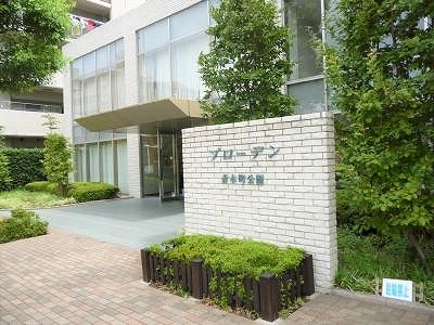 オートロック付のエントランス