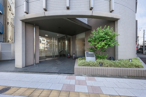 タッチ式モニタ付きオートロック有
