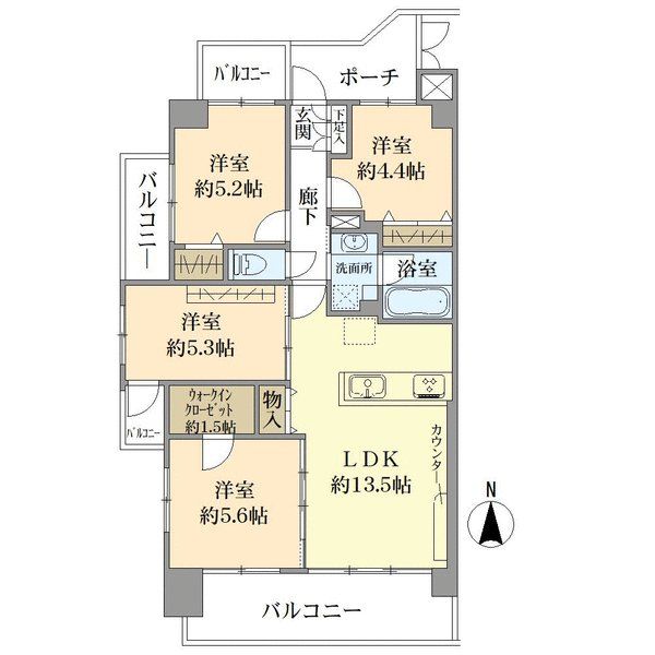 間取図(平面図)