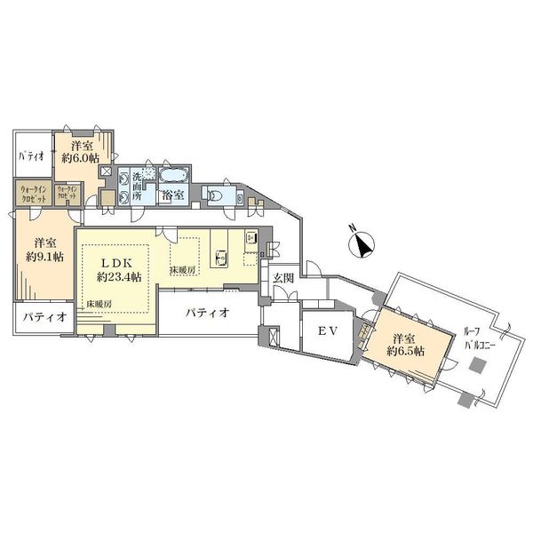 間取図(平面図)