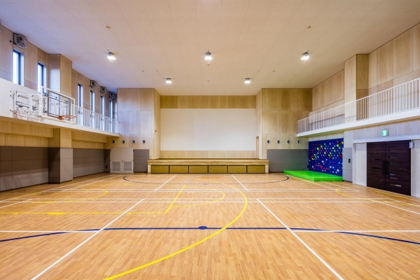 仲間と気軽に運動を楽しめる「アリーナ(体育館)」