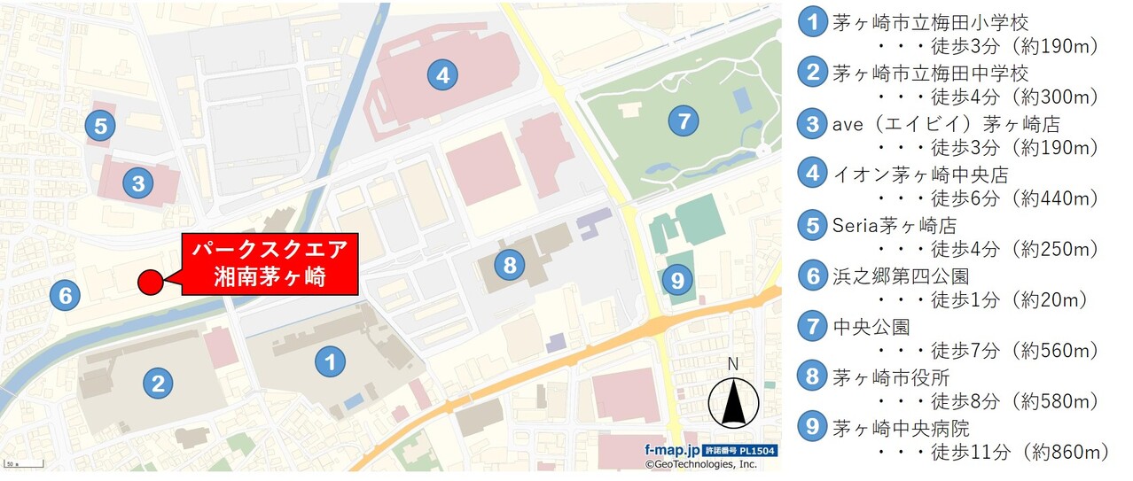 【周辺環境】スーパー、小中学校、公園、病院が徒歩圏内にあり、安心して暮らせる環境が整っております。