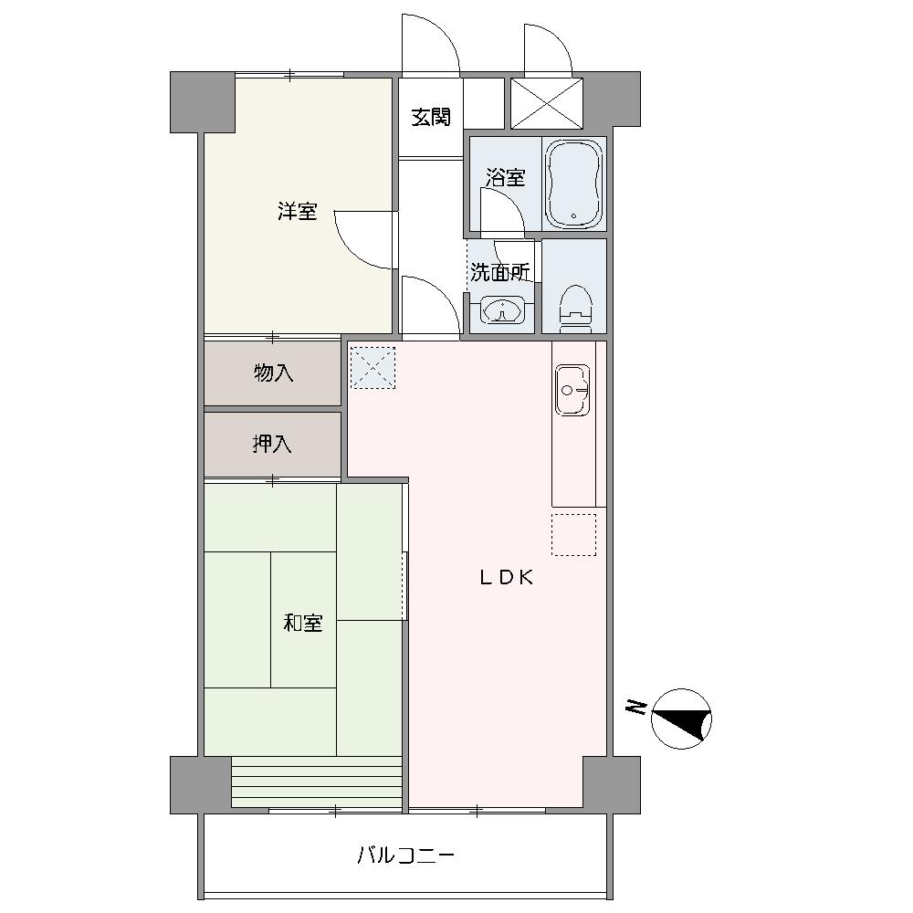 全居室に便利な収納スペースが設けられており、住空間をすっきりと保てます。