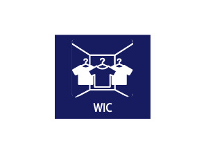 【WIC】
各洋室に大容量のWICが備わっています。ご家族分の衣類やバッグ類はもちろん、スーツケースや季節家電などもたっぷり収納可能です。