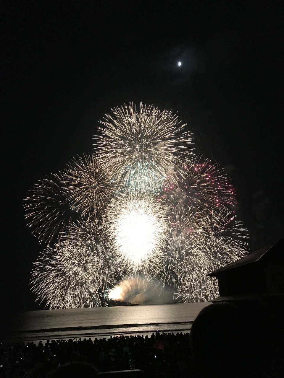 【住戸からの眺望】バルコニーからは鎌倉花火大会が望めます。（天候による）