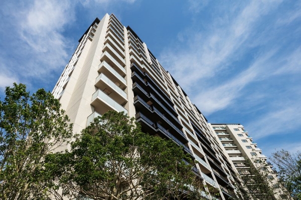 15階建3階部分、南西向きの住戸