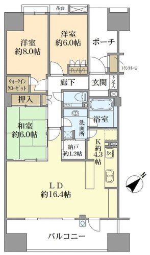 間取図(平面図)