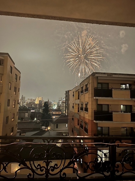 5階部分、眺望良好。