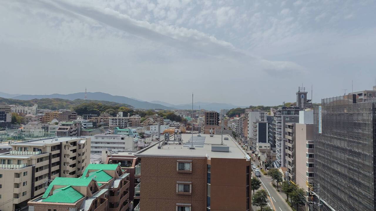 現地からの眺望（2026年4月）撮影